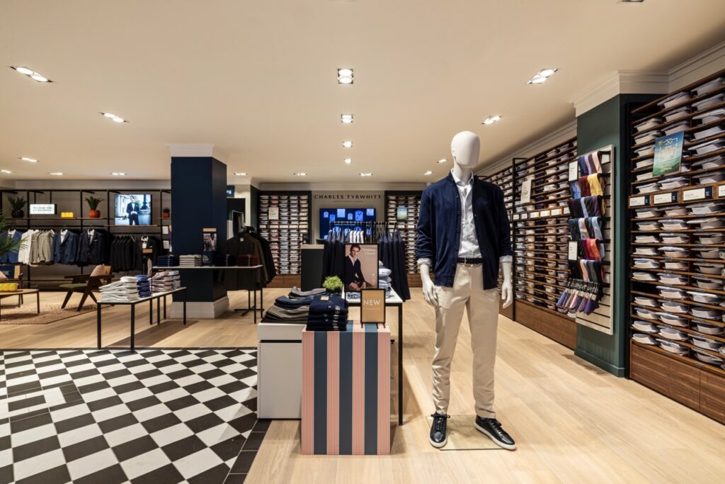 Cheltenham store showcases Charles Tyrwhitt’s collection of menswear