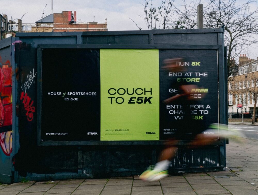 On your marks – SportsShoes.com is encouraging runners to swap the sofa for the streets through its new Couch to 5k challenge at House of SportsShoes in Shoreditch Large