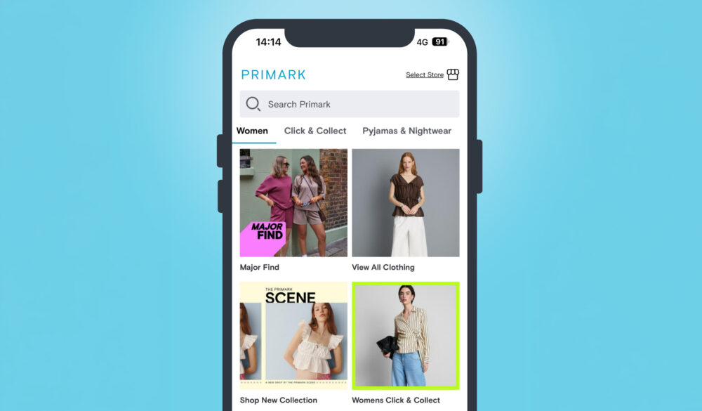Primark UK App launch