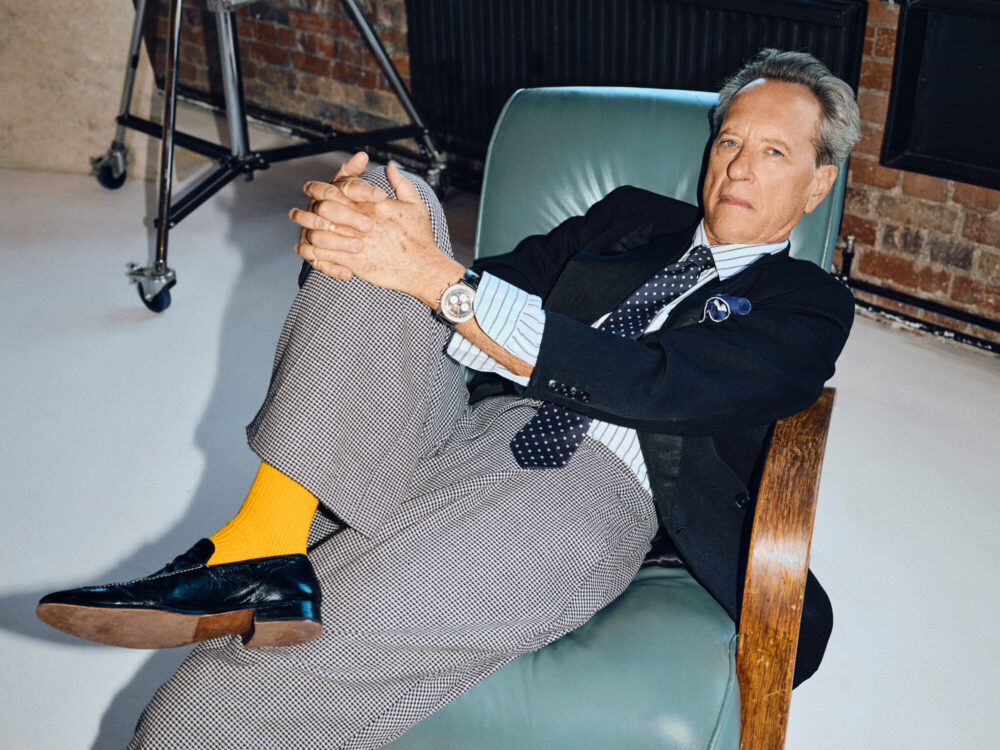 Richard E. Grant shot by Sane Seven for Oxfam's Second Hand September 2026 Campaign.
